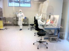 Use of Protec protective coveralls in laboratories